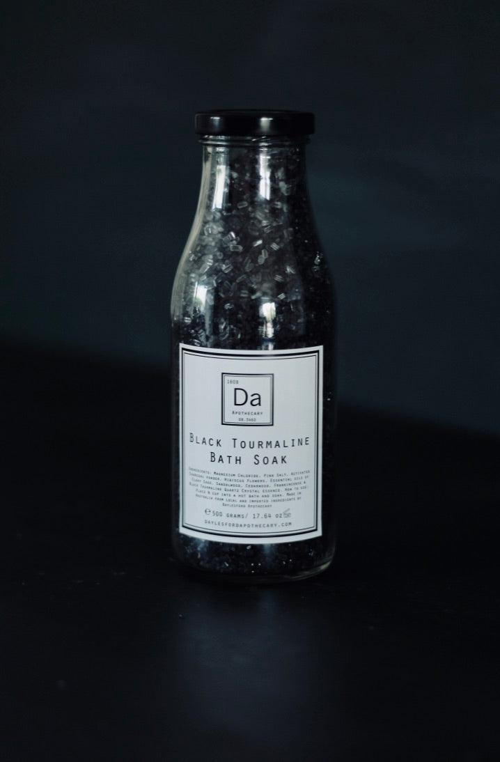 Black Tourmaline Crystal Bath Soak